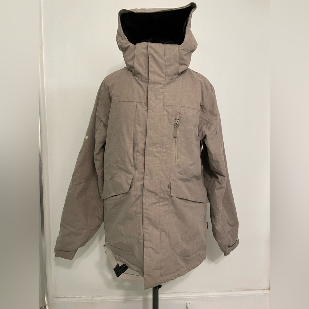 Rip Zone Men's Oak Grey Jacket NEW100% The Ripzone Fallout 3-in-1 snow jacket i